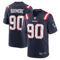 Christian Barmore New England Patriots Nike Player Game Jersey   Navy