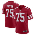 Men s Nike Matt Pryor Scarlet San Francisco 49ers Game Jersey