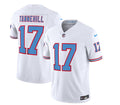 Men s Tennessee Titans Ryan Tannehill White 2023 F.U.S.E. Vapor Limited Throwback Stitched Jersey