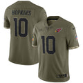 DeAndre Hopkins Arizona Cardinals Nike 2022 Salute To Service Limited Jersey   Olive