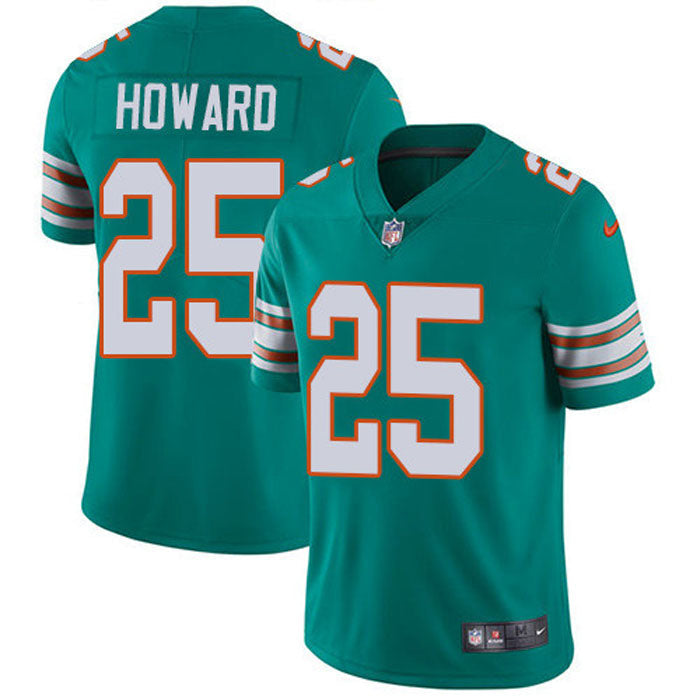 Youth Miami Dolphins Xavien Howard Vapor Jersey   Green