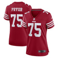 Women s Nike Matt Pryor Scarlet San Francisco 49ers Game Jersey