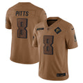 Kyle Pitts Atlanta Falcons Nike 2023 Salute To Service Limited Jersey   Brown