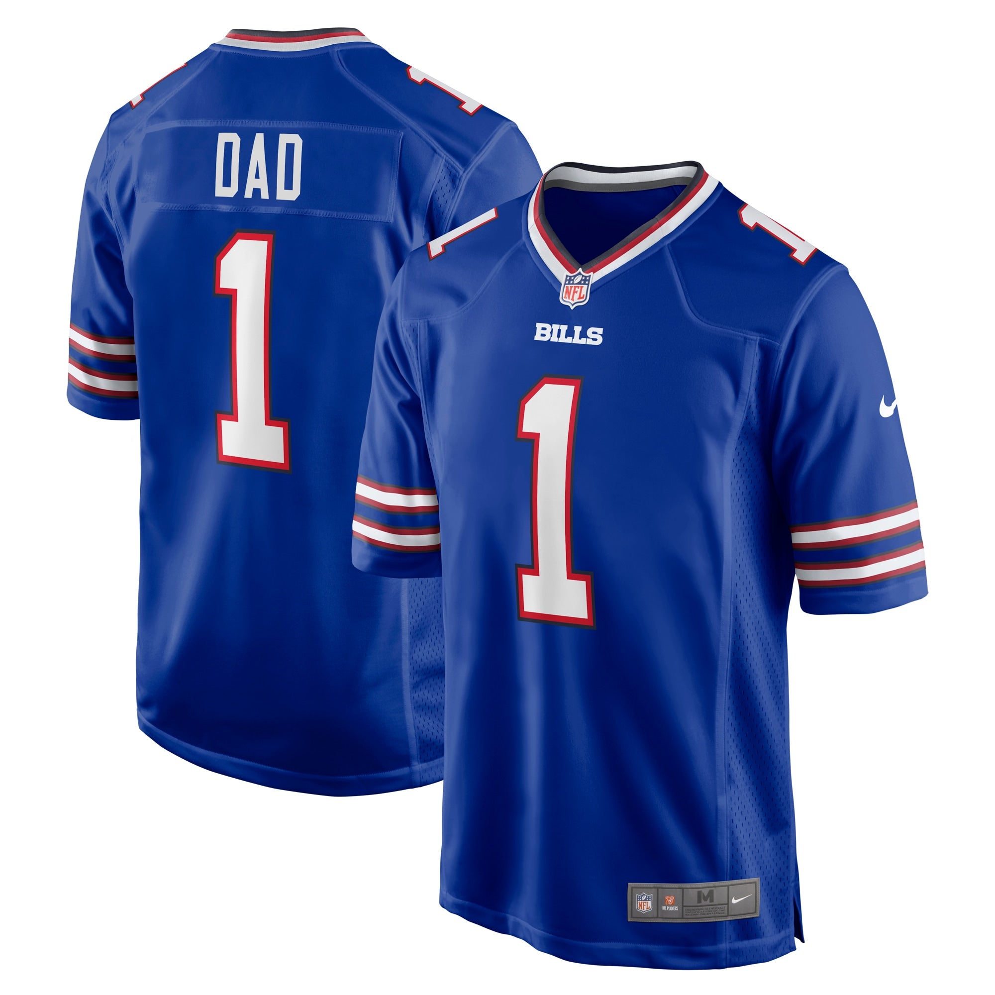 Number 1 Dad Buffalo Bills Nike Game Jersey   Royal