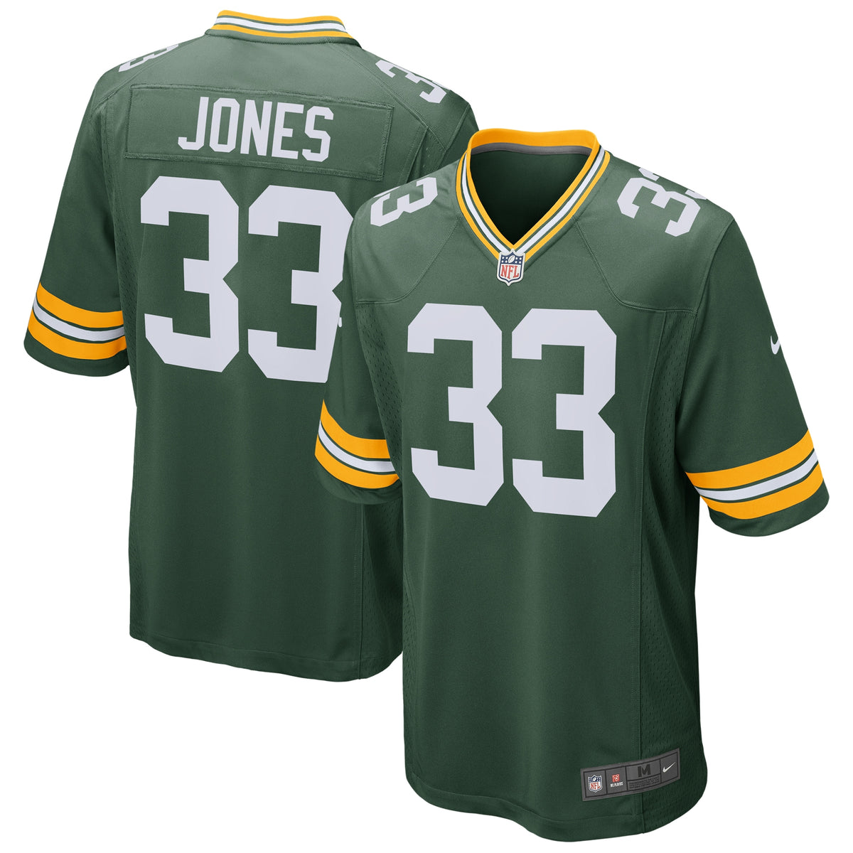 Aaron Jones Green Bay Packers Nike Game Jersey   Green