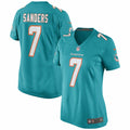 Women s Nike Jason Sanders Aqua Miami Dolphins Game Jersey