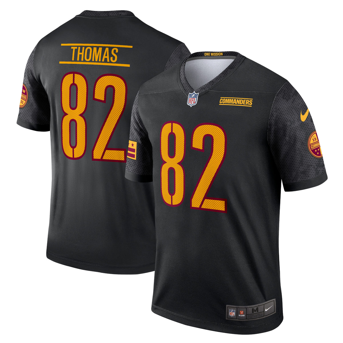 Logan Thomas Washington Commanders Nike Alternate Legend Jersey   Black