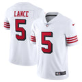 Trey Lance San Francisco 49ers Nike Alternate 2 Vapor Limited Jersey   White
