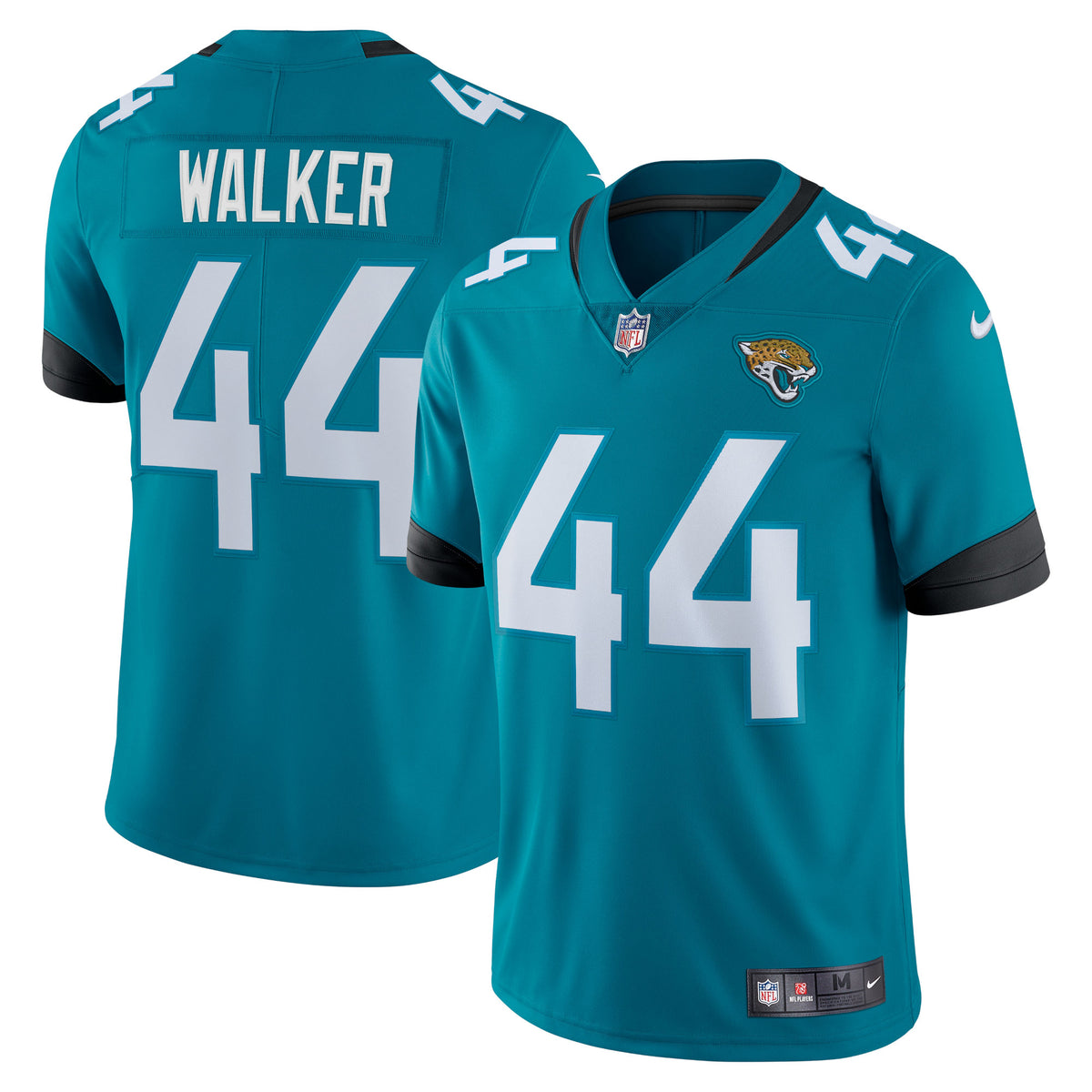 Travon Walker Jacksonville Jaguars Nike Team Logo Vapor Limited Jersey   Teal
