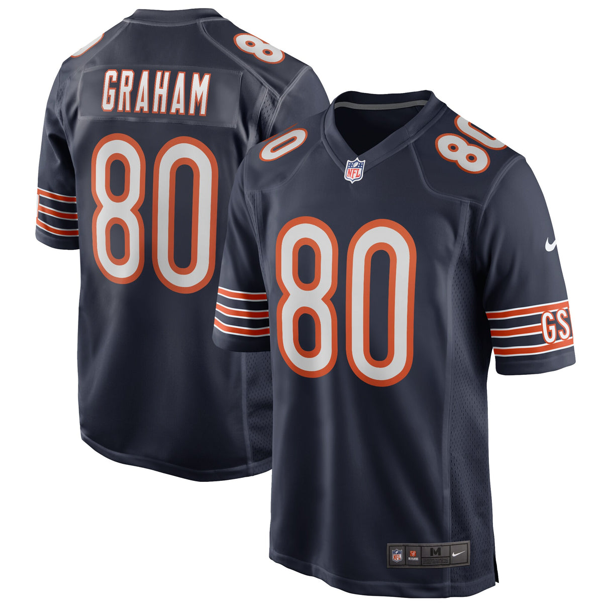 Jimmy Graham Chicago Bears Nike Game Player Jersey   Navy
