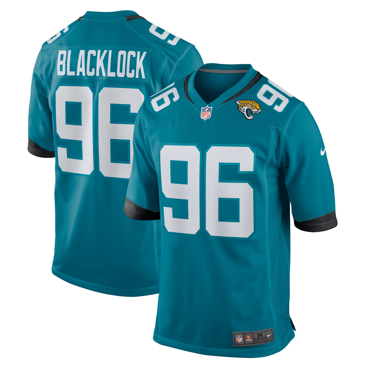 Ross Blacklock Jacksonville Jaguars Nike Team Game Jersey    Teal