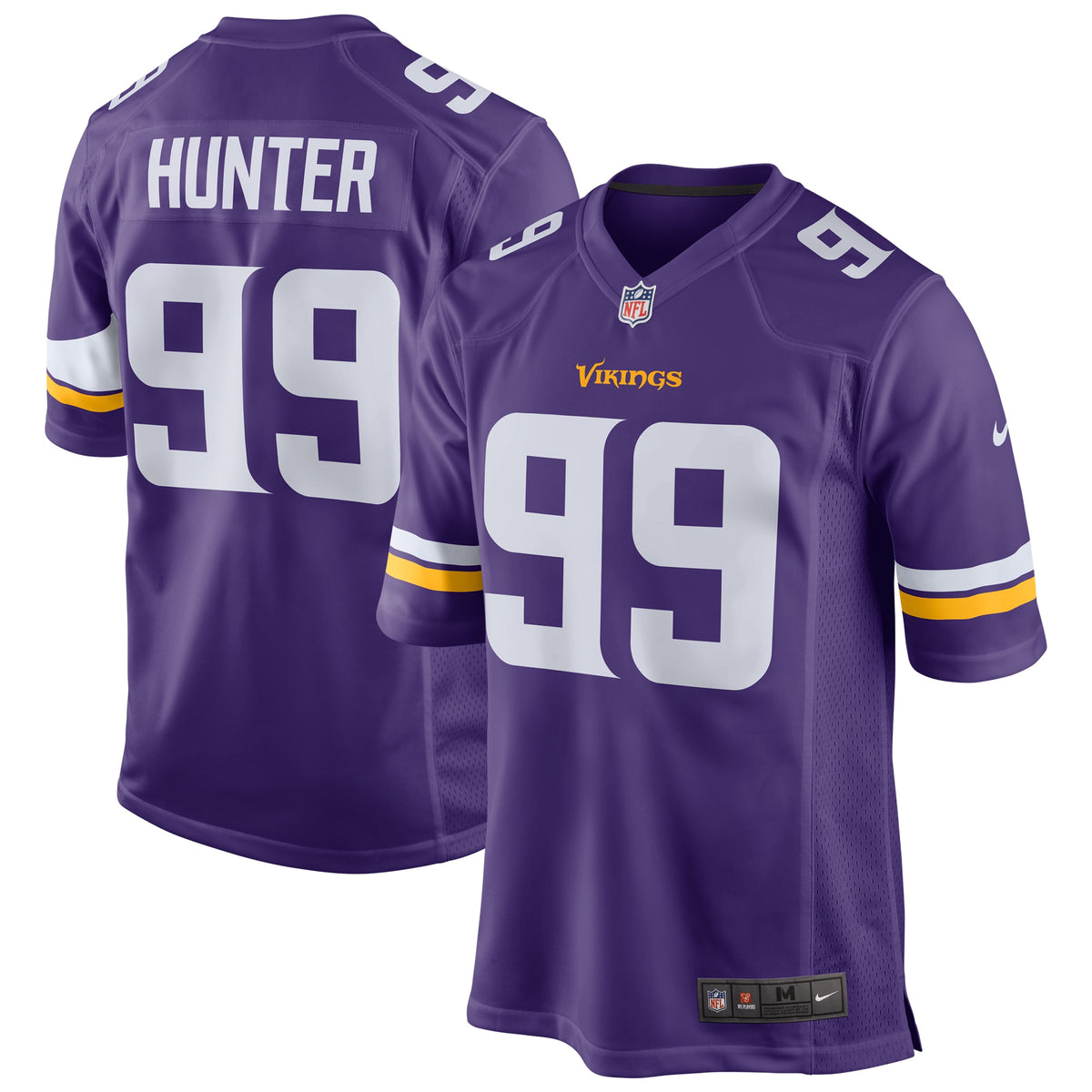 Danielle Hunter Minnesota Vikings Nike Game Jersey   Purple