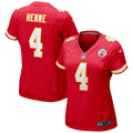 Women s Nike Chad Henne Red Kansas City Chiefs Game Jersey