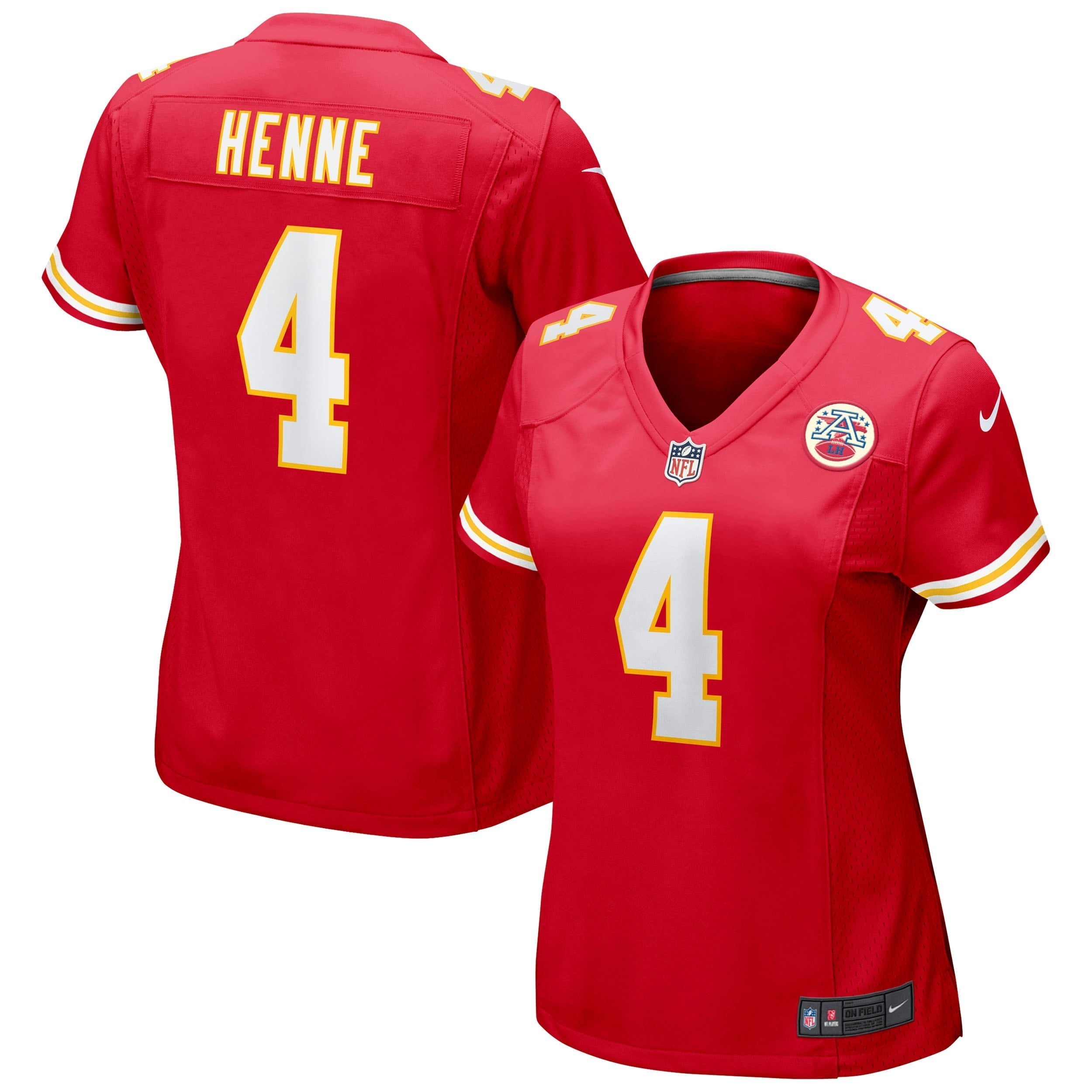 Women s Nike Chad Henne Red Kansas City Chiefs Game Jersey