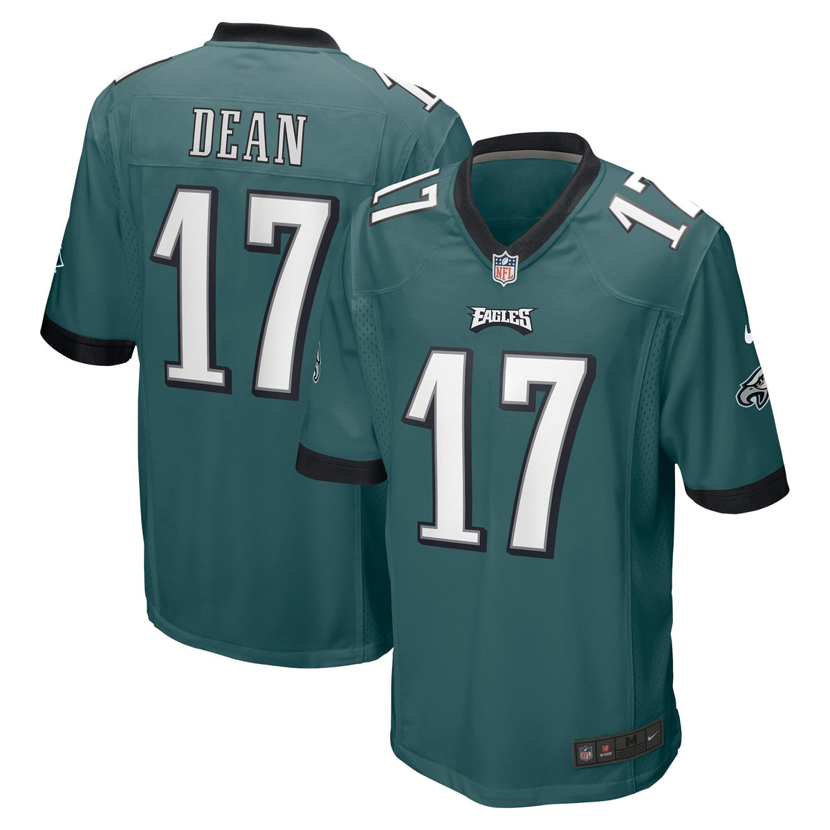 Men s Nike Nakobe Dean Green Philadelphia Eagles Player Game Jersey