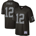 Ken Stabler Las Vegas Raiders Mitchell   Ness Legacy Replica Jersey   Black