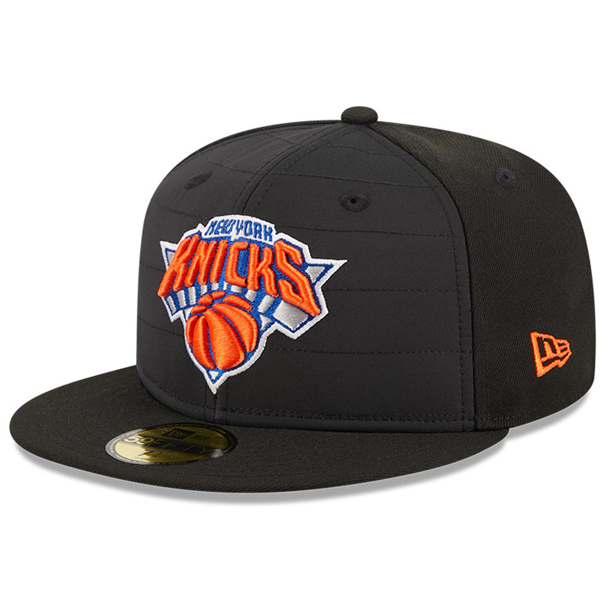 New York Knicks New Era Quilted 59FIFTY Fitted Hat - Black