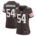 Ogbonnia Okoronkwo Cleveland Browns Nike Women s Game Player Jersey   Brown