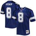 Troy Aikman Dallas Cowboys Mitchell   Ness 1996 Authentic Retired Player Jersey   Navy