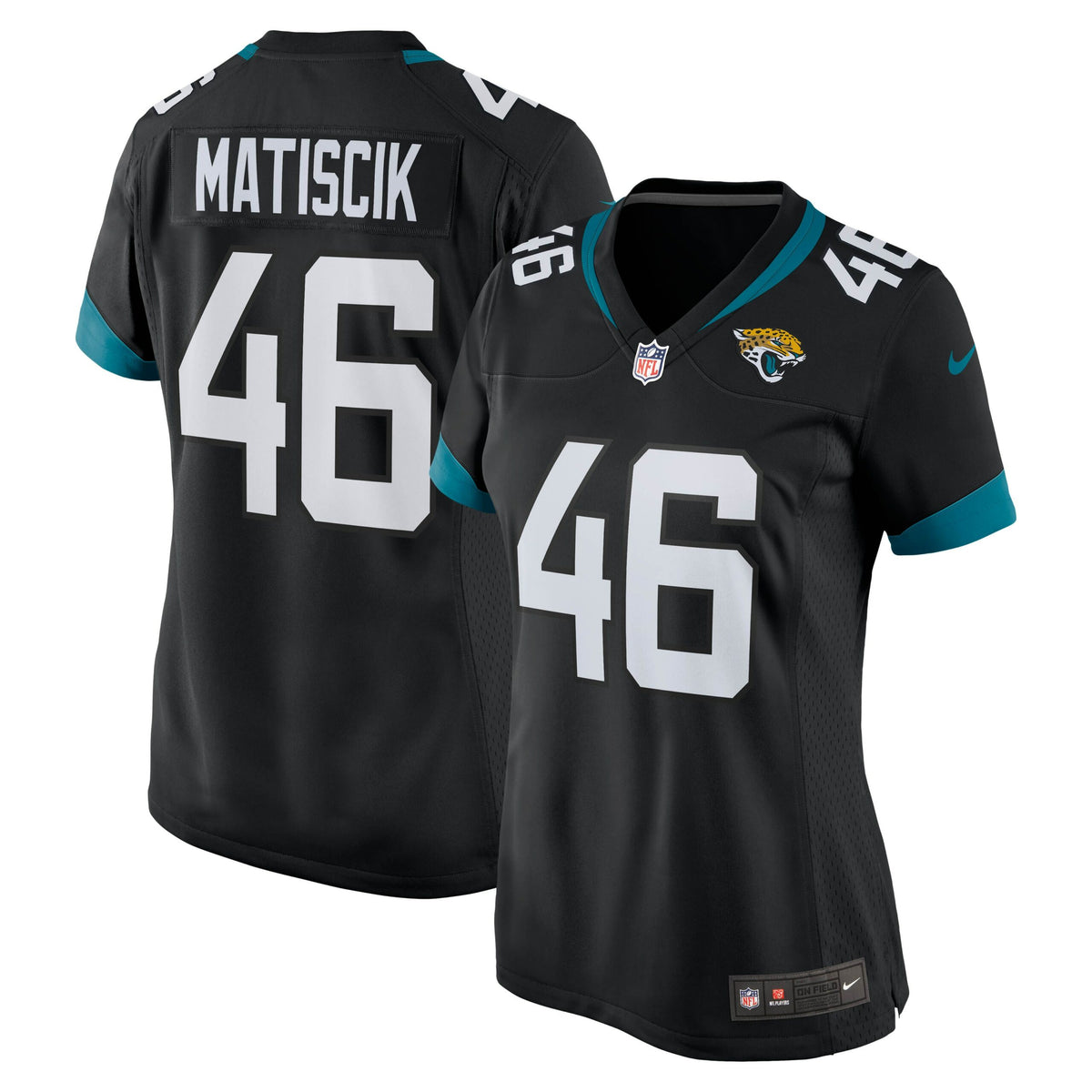 Ross Matiscik Jacksonville Jaguars Nike Women s Game Jersey   Black