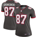 Women s Nike Rob Gronkowski Pewter Tampa Bay Buccaneers Alternate Legend Jersey