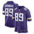 Men s Nike Thomas Hennigan Purple Minnesota Vikings Game Player Jersey