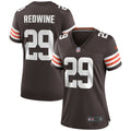 Sheldrick Redwine Cleveland Browns Nike Women s Game Jersey   Brown