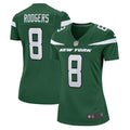 Women s Nike Aaron Rodgers Gotham Green New York Jets Game Jersey