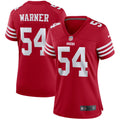 Fred Warner San Francisco 49ers Nike Women s Player Jersey   Scarlet