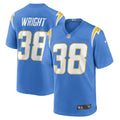Men s Nike Milton Wright Powder Blue Los Angeles Chargers  Game Jersey