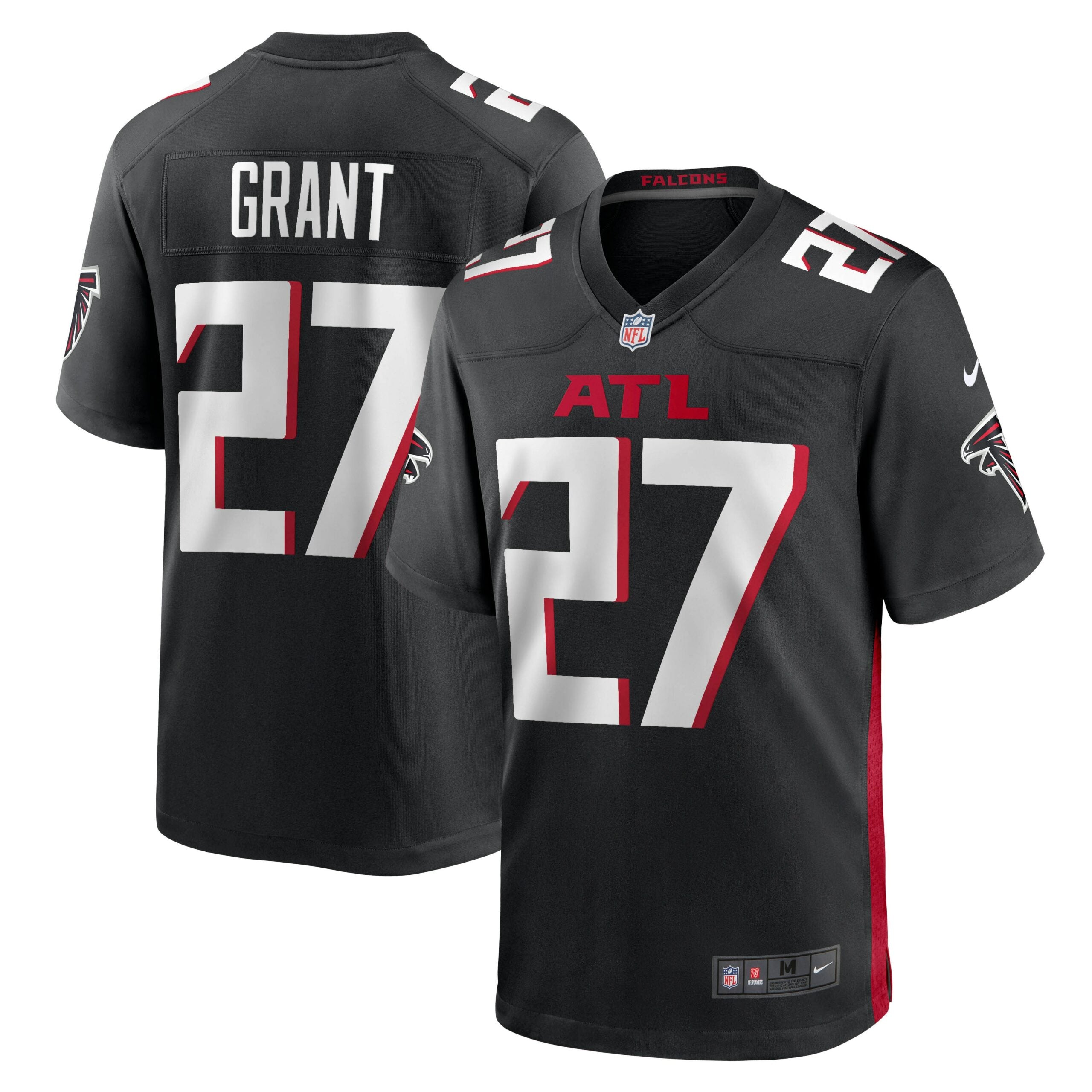 Richie Grant Atlanta Falcons Nike Game Jersey   Black