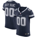 Dallas Cowboys Nike Vapor Elite Custom Jersey   Navy