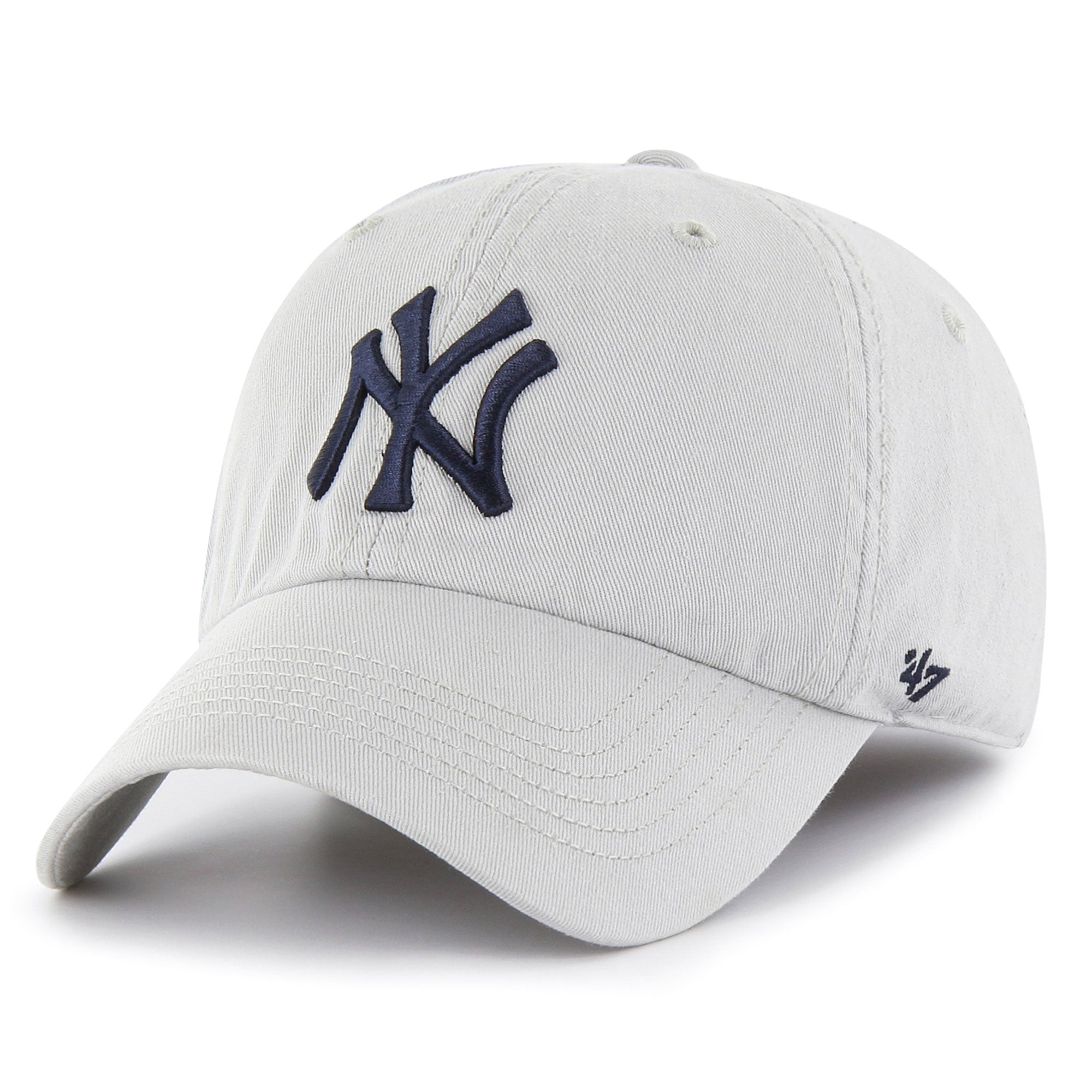 New York Yankees '47 Franchise Logo Fitted Hat - Gray