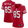 Women s Nike George Kittle Scarlet San Francisco 49ers Player Game Jersey