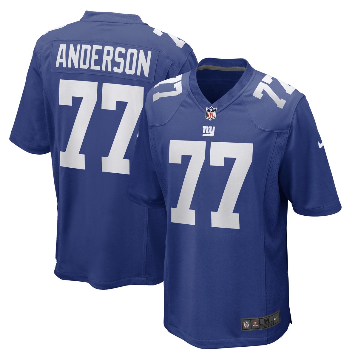Jack Anderson New York Giants Nike Game Player Jersey Royal