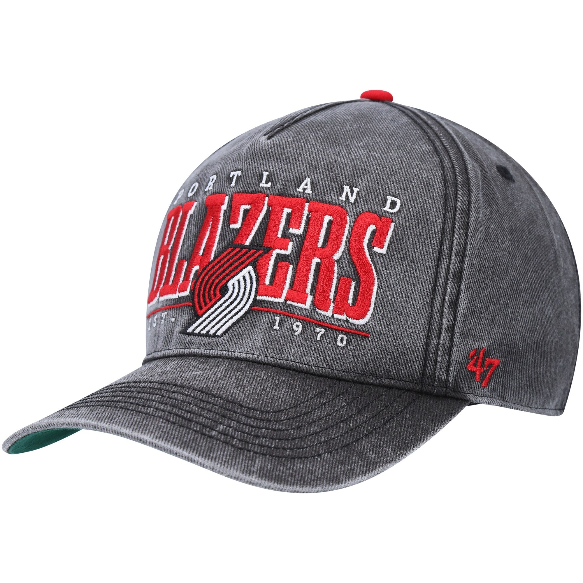 Portland Trail Blazers '47 Fontana Hitch Snapback Hat - Black