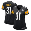 Women s Nike Mark Gilbert Black Pittsburgh Steelers Game Player Jersey