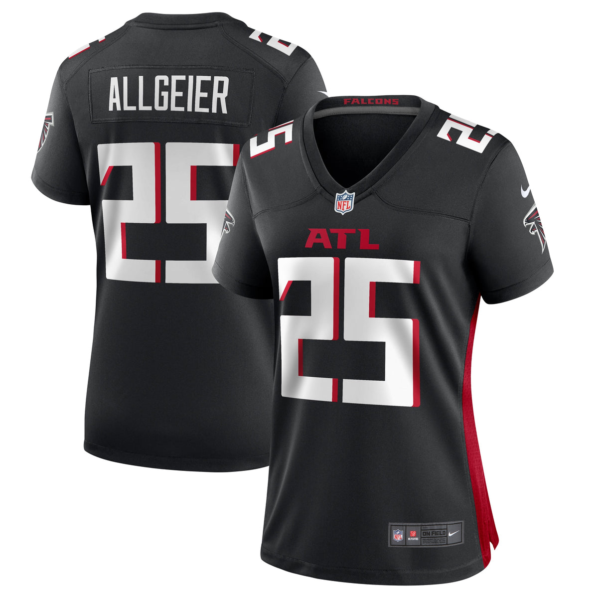 Tyler Allgeier Atlanta Falcons Nike Women s Player Game Jersey   Black
