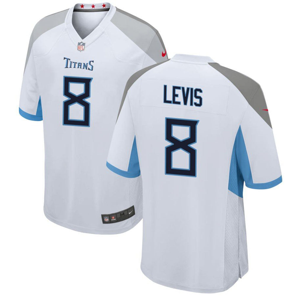 Youth Tennessee Titans Will Levis Game Jersey   White