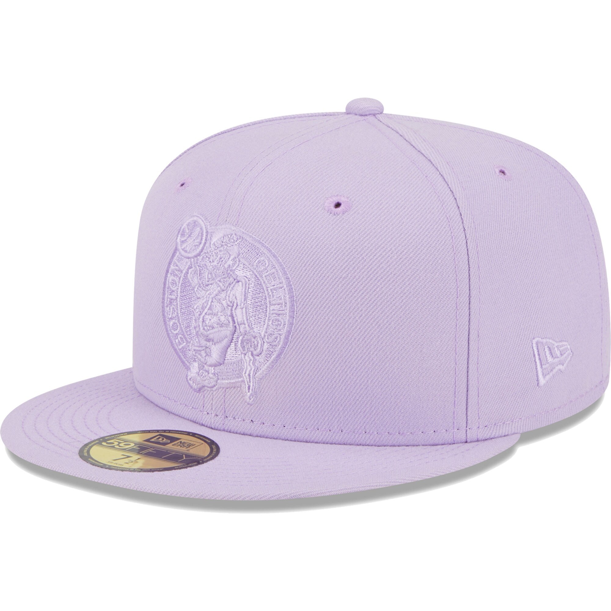 Boston Celtics New Era Spring Color Pack 59FIFTY Fitted Hat - Lavender