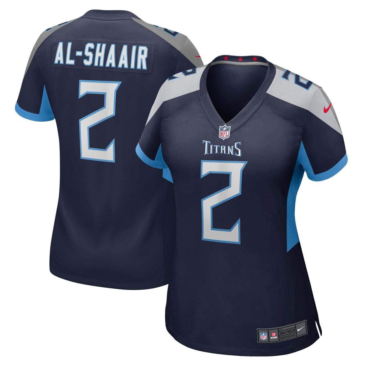 Azeez Al-Shaair Tennessee Titans Nike Women s Team Game Jersey   Navy