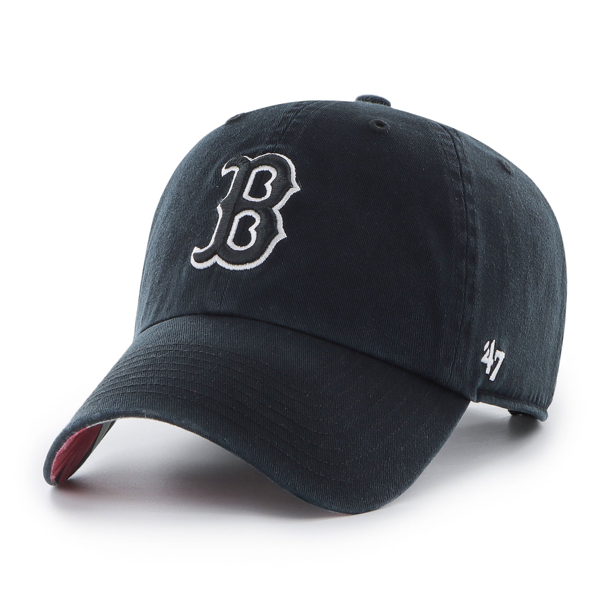 Boston Red Sox '47 Dark Tropic Clean Up Adjustable Hat - Black