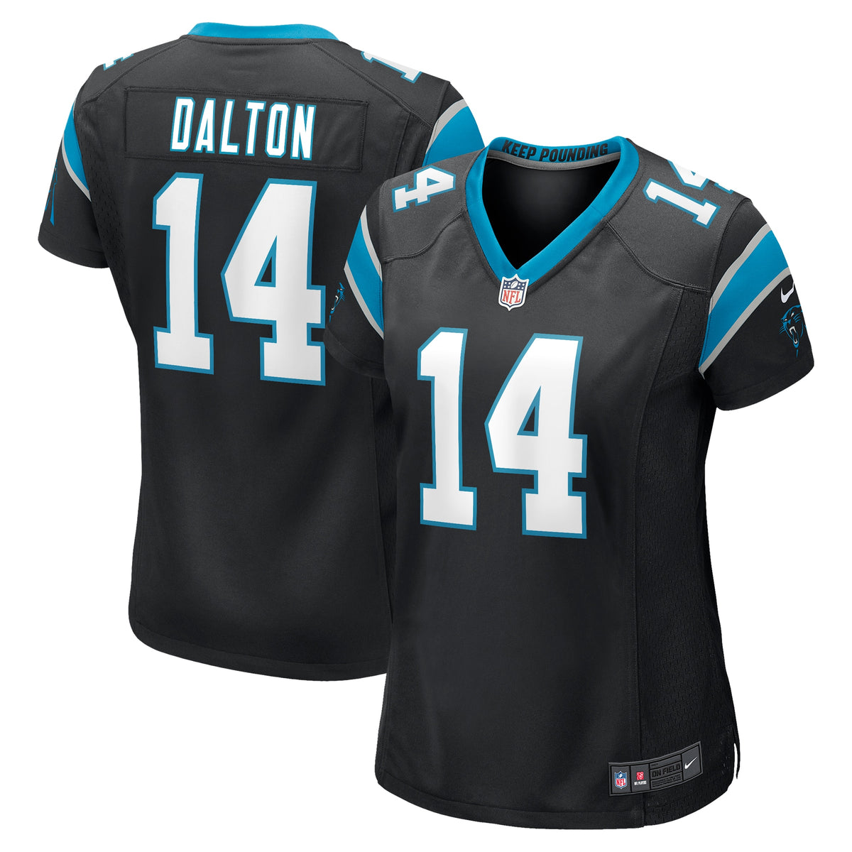 Andy Dalton Carolina Panthers Nike Women s Game Player Jersey   Black