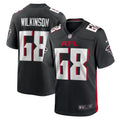 Men s Nike Elijah Wilkinson Black Atlanta Falcons Game Jersey