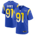 Men s Nike Greg Gaines Royal Los Angeles Rams Game Jersey