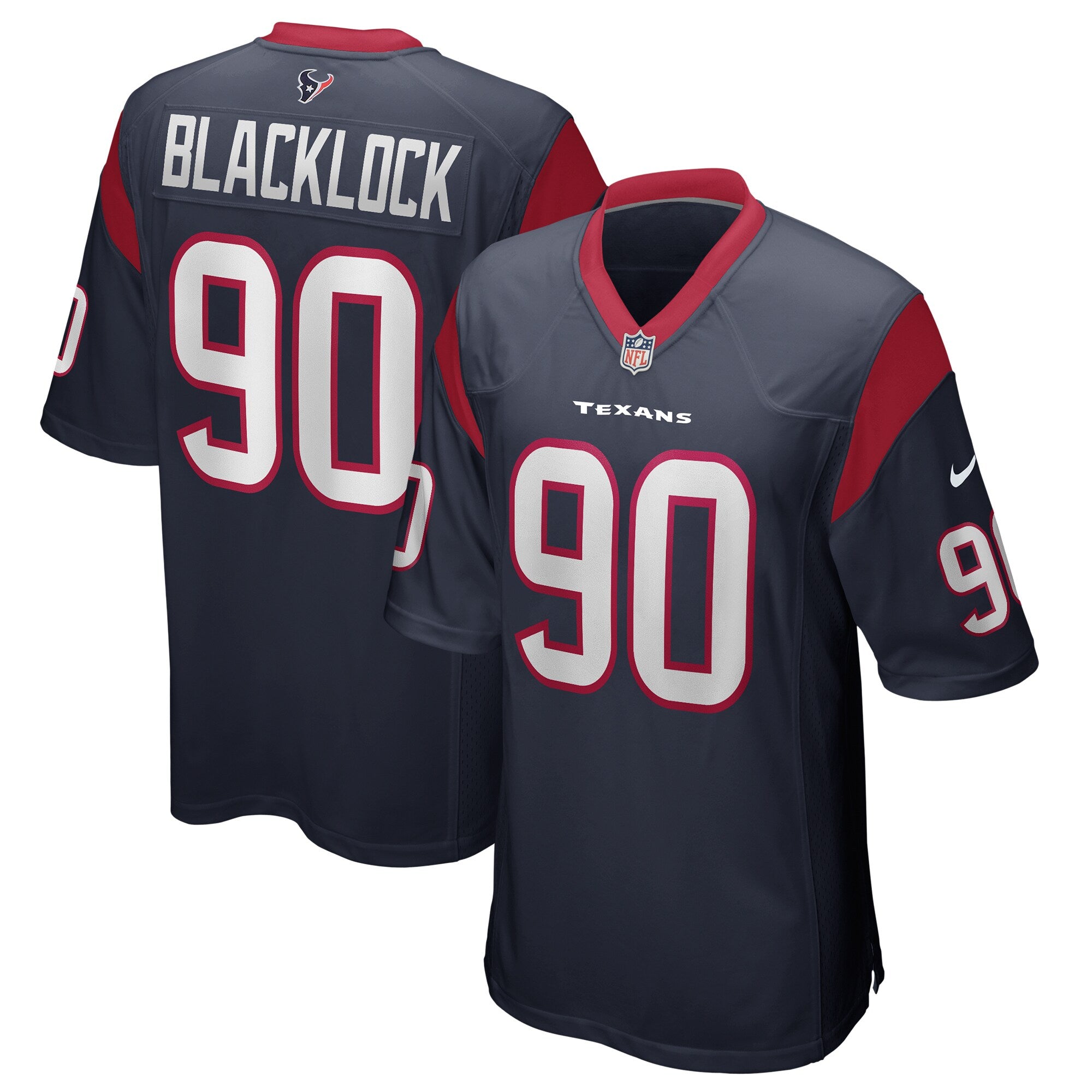 Ross Blacklock Houston Texans Nike Player Game Jersey   Navy