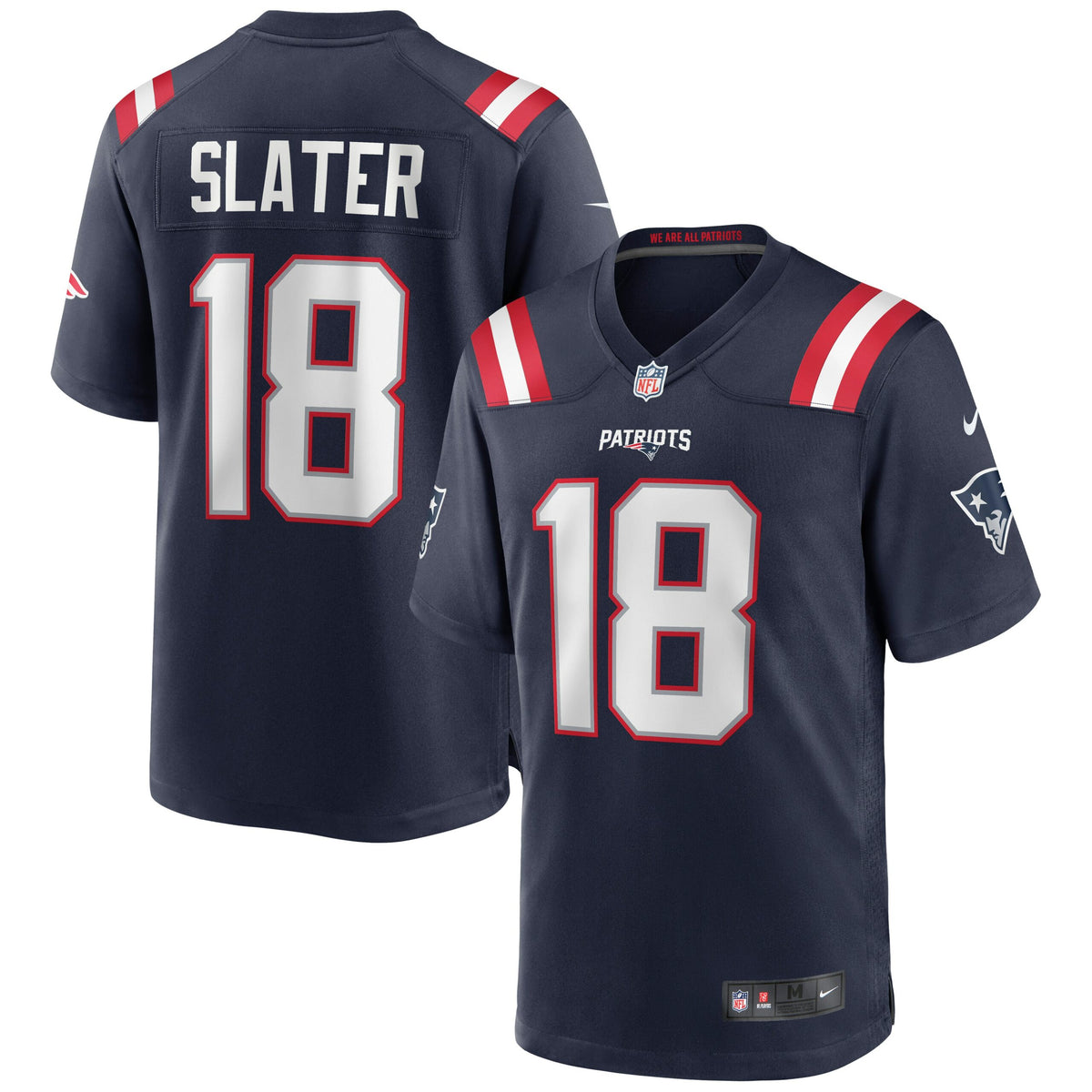 Matthew Slater New England Patriots Nike Game Jersey   Navy