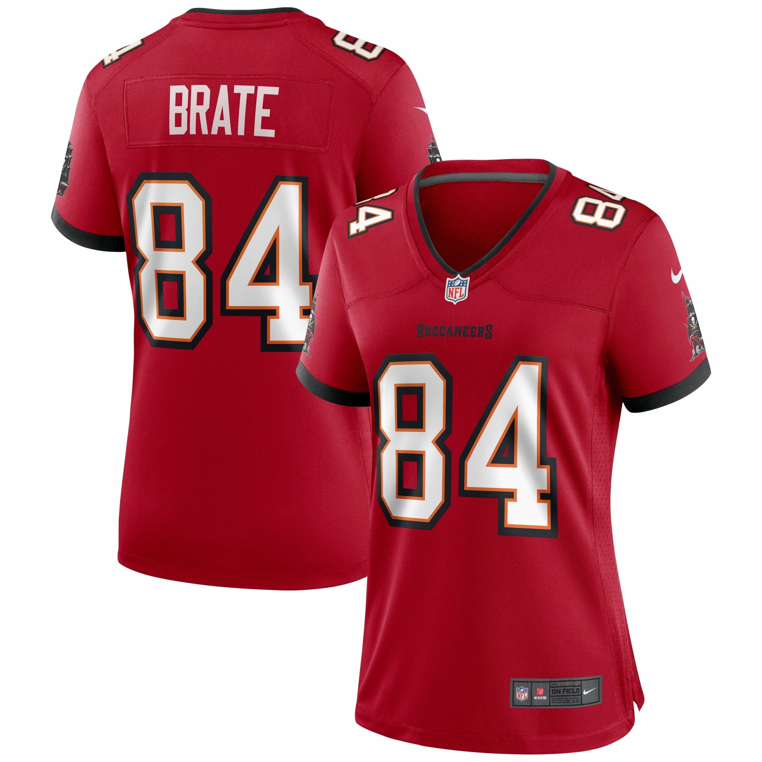 Women s Nike Cameron Brate Red Tampa Bay Buccaneers Game Jersey