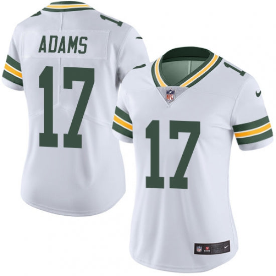 Women s Green Bay Packers Davante Adams Limited Player Jersey White