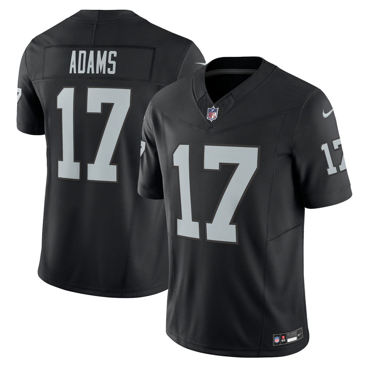 Davante Adams Las Vegas Raiders Nike Vapor F.U.S.E. Limited Jersey   Black